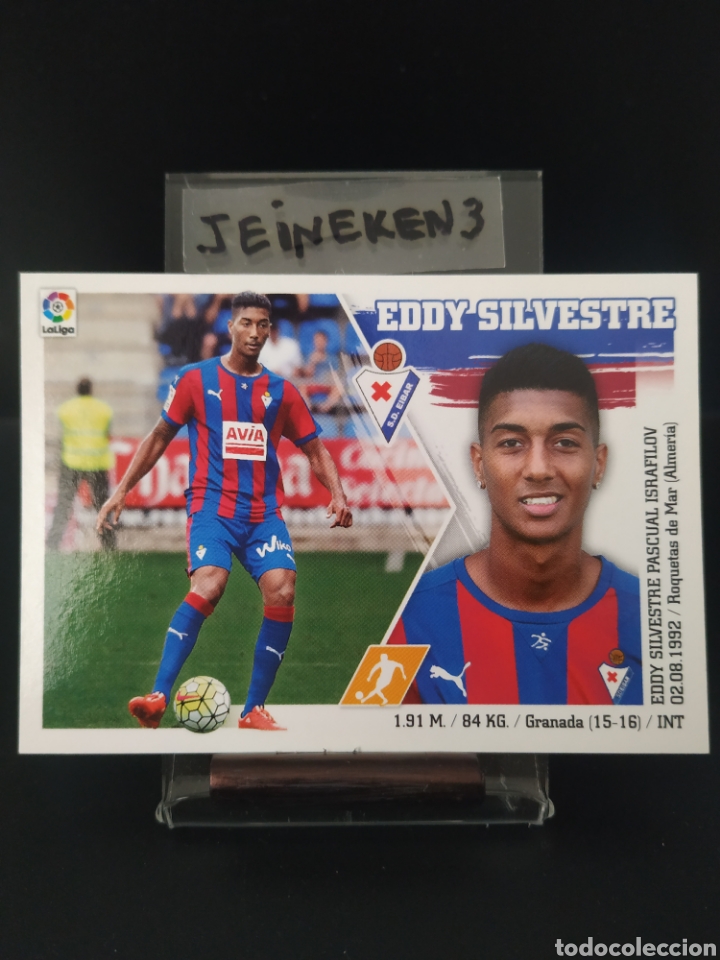 Cromos de f&uacute;tbol: Este 2015/16 16 Eddy Silvestre &Eacute;ibar - Foto 1