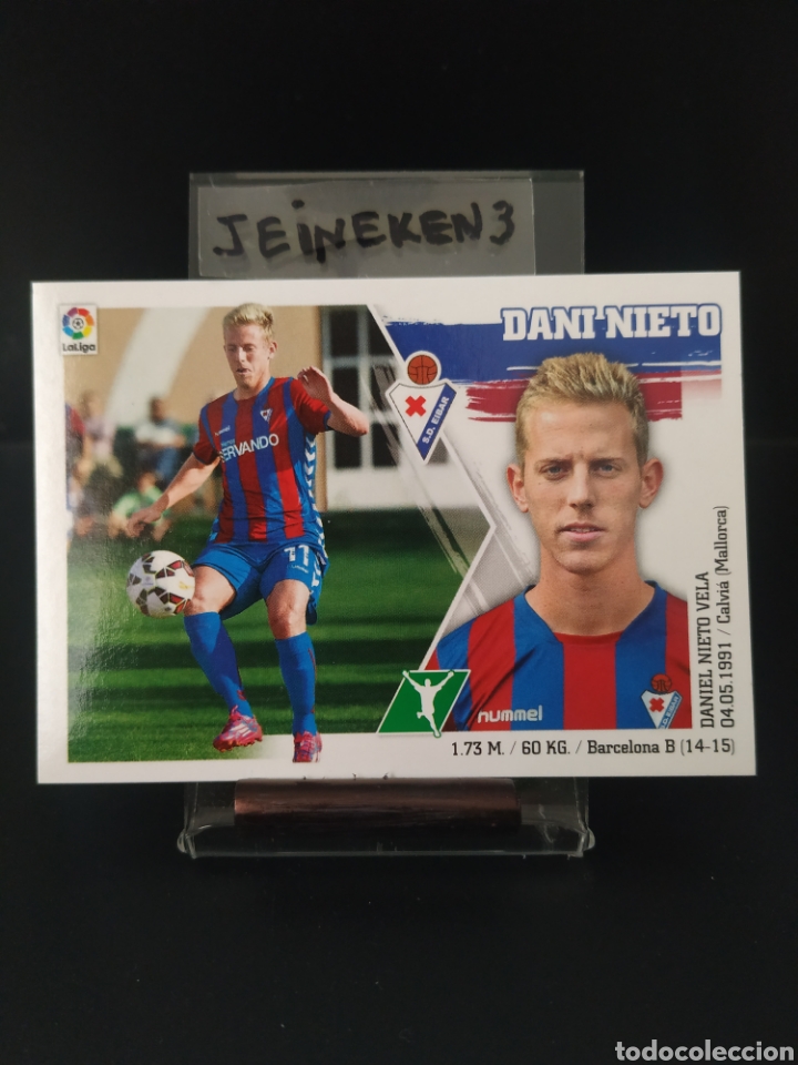 Cromos de f&uacute;tbol: Este 2015/16 19 Dani Nieto &Eacute;ibar - Foto 1