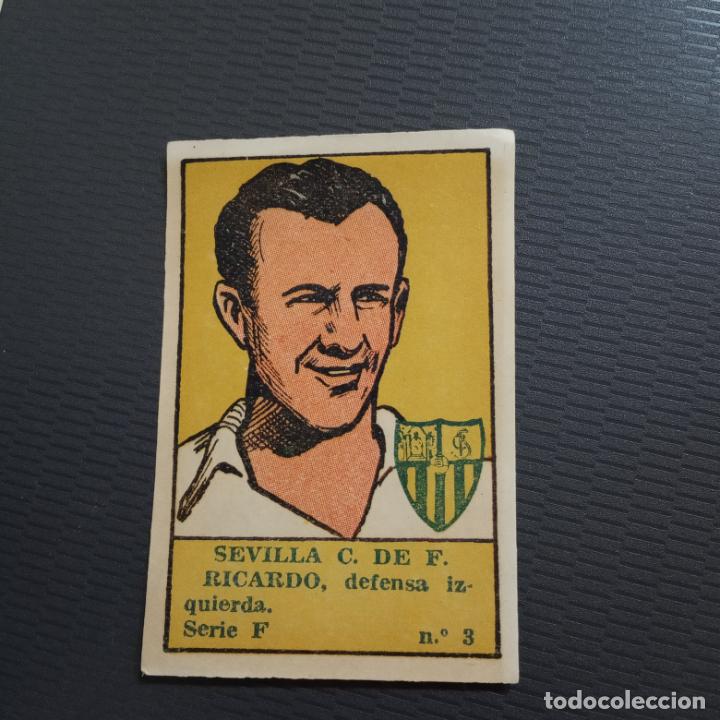 Football Stickers: RICARDO SEVILLA ED VALENCIANA 1941 1942 CROMO FUTBOL LIGA 41 42 - SIN PEGAR - FR0 - 27 - 3