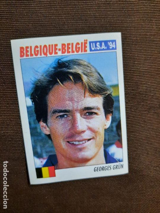 Football Stickers: GEORGES GRUN BELGICA SERVICE LINE USA 1994 MUNDIAL WORLD CROMO FUTBOL 94 SIN PEGAR - 344