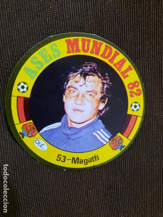 Football Stickers: MARGATH ALEMANIA REYAUCA ASES 1982 MUNDIAL WORLD CROMO FUTBOL 82 - SIN PEGAR - RF0 - 53