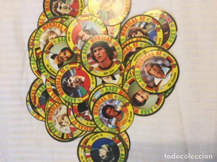 Fu&szlig;ball-Sticker: Lote 20 cromos diferentes Espa&ntilde;a 82