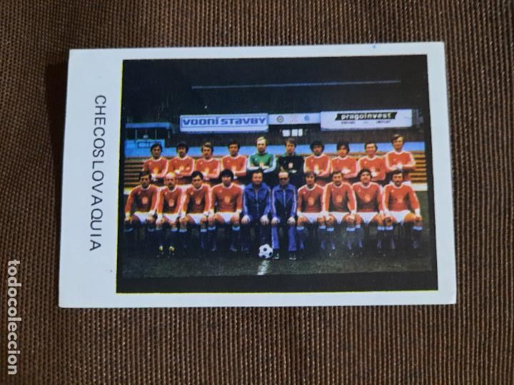 Fu&szlig;ball-Sticker: CHECOSLOVAQUIA ALINEACION VENLICO 1982 MUNDIAL ESPA&Ntilde;A CROMO FUTBOL 82 - SIN PEGAR - RF0 - 59