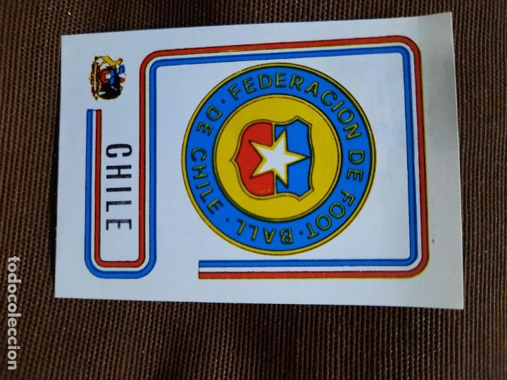 Cromos de f&uacute;tbol: ESCUDO CHILE VENLICO 1982 MUNDIAL ESPA&Ntilde;A CROMO FUTBOL 82 - DESPEGADO - RF0 -