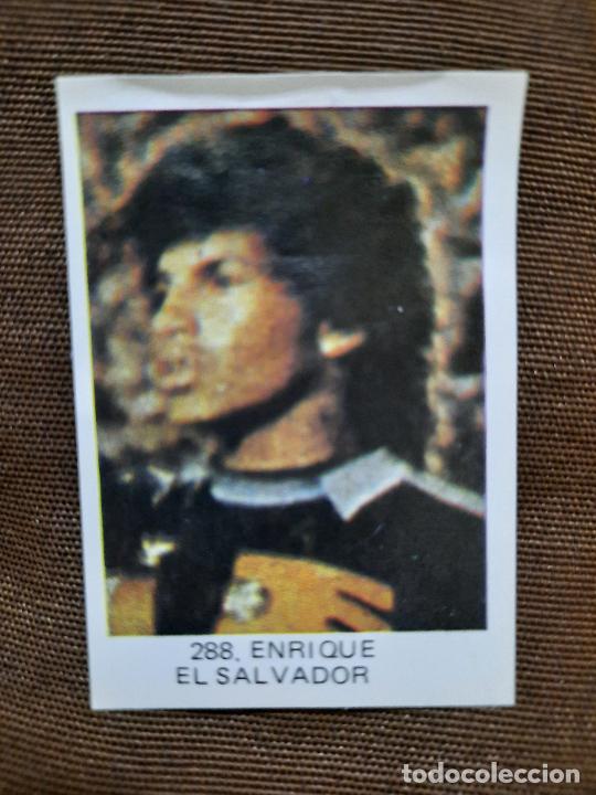 Cromos de f&uacute;tbol: ENRIQUE EL SALVADOR VENLICO 1982 MUNDIAL ESPA&Ntilde;A CROMO FUTBOL 82 - DESPEGADO - RF0 - 288