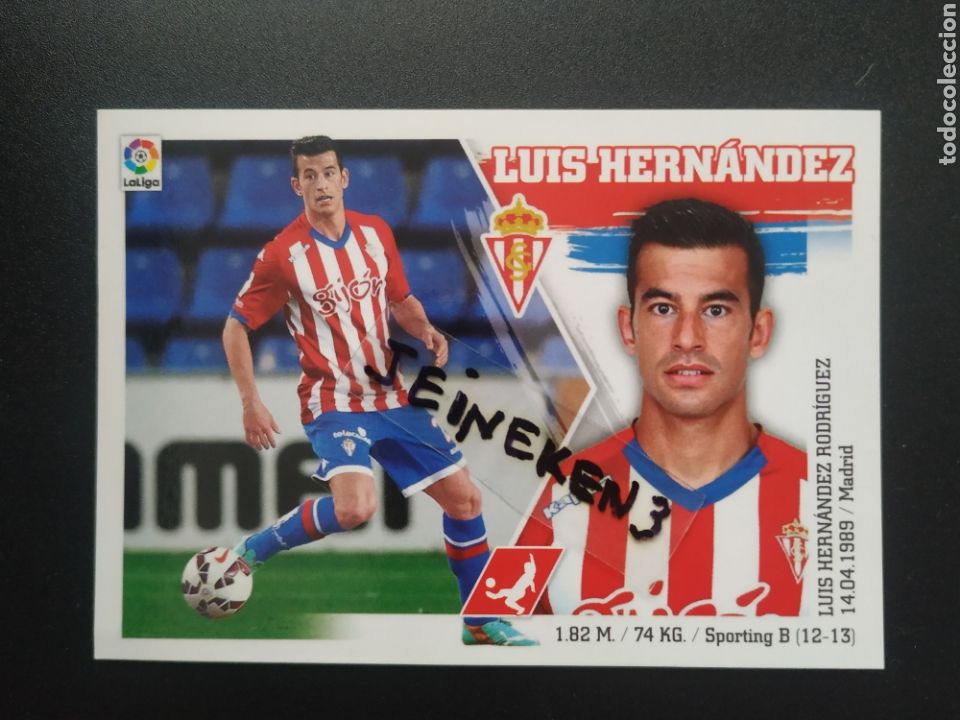 Cromos de f&uacute;tbol: Este 2015/16 6 Luis Hern&aacute;ndez Sporting - Foto 1