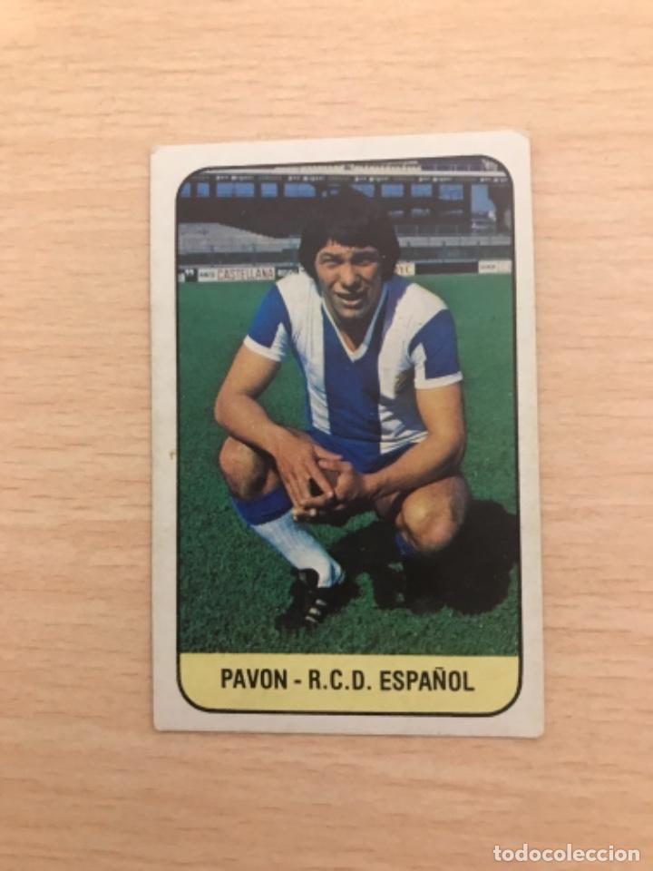 Cromos de F&uacute;tbol: Cromo Pavon
