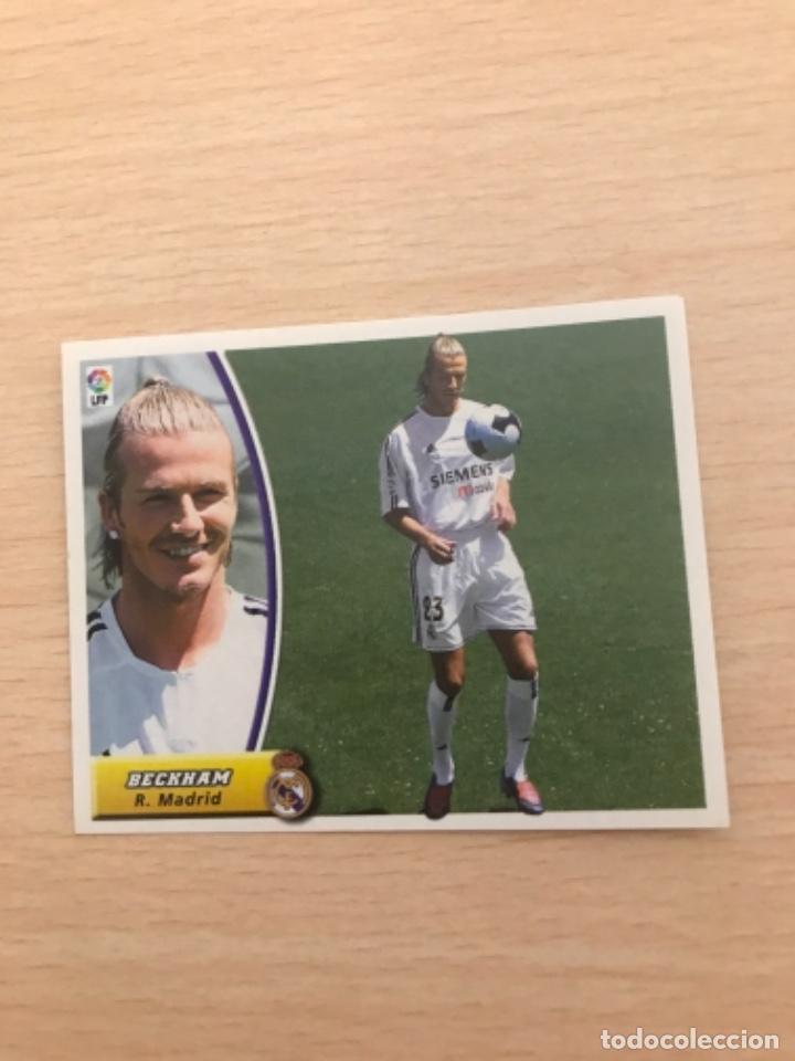 Cromos de f&uacute;tbol: Cromo Beckham - Foto 1