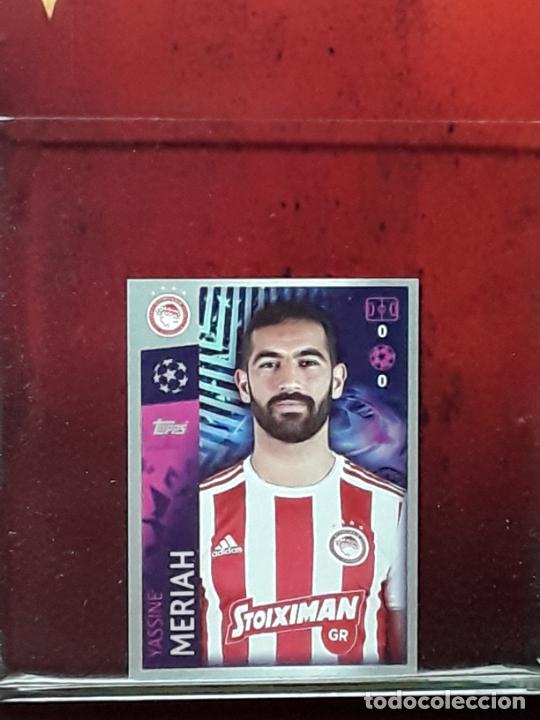 Fu&szlig;ball-Sticker: UEFA CHAMPIONS LEAGUE STICKERS 2019 2020 19 20 CROMO TOPPS FUTBOL N 566 OLYMPIACOS YASSINE MERIAH