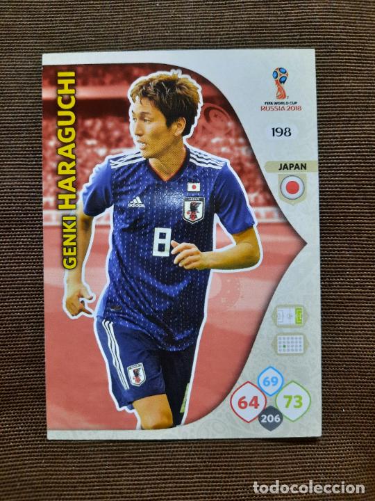 Football Stickers: HARAGUCHI JAPON ADRENALYN RUSIA 2018 WORLD MUNDIAL CROMO FUTBOL 18 - RF0 - A3 - 198