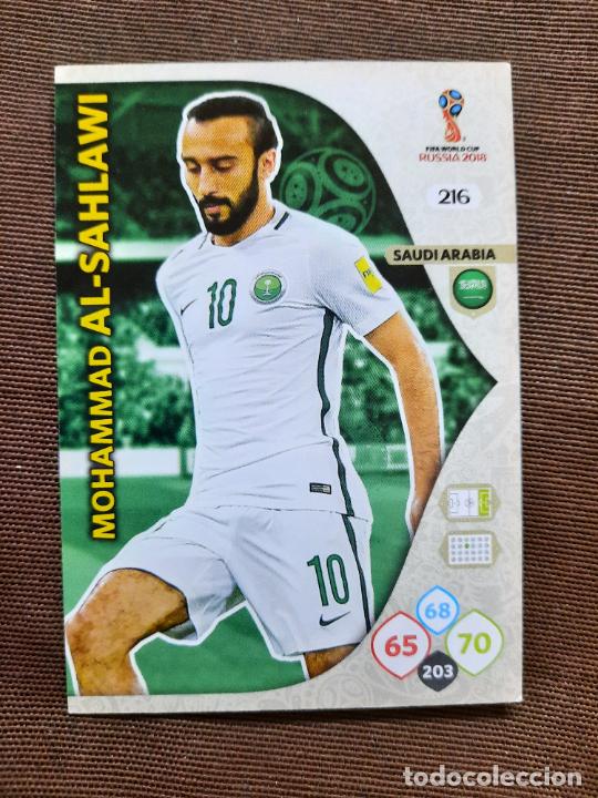Football Stickers: AL SAHLAWI ARABIA SAUDI ADRENALYN RUSIA 2018 WORLD MUNDIAL CROMO FUTBOL 18 - RF0 - A3 - 216