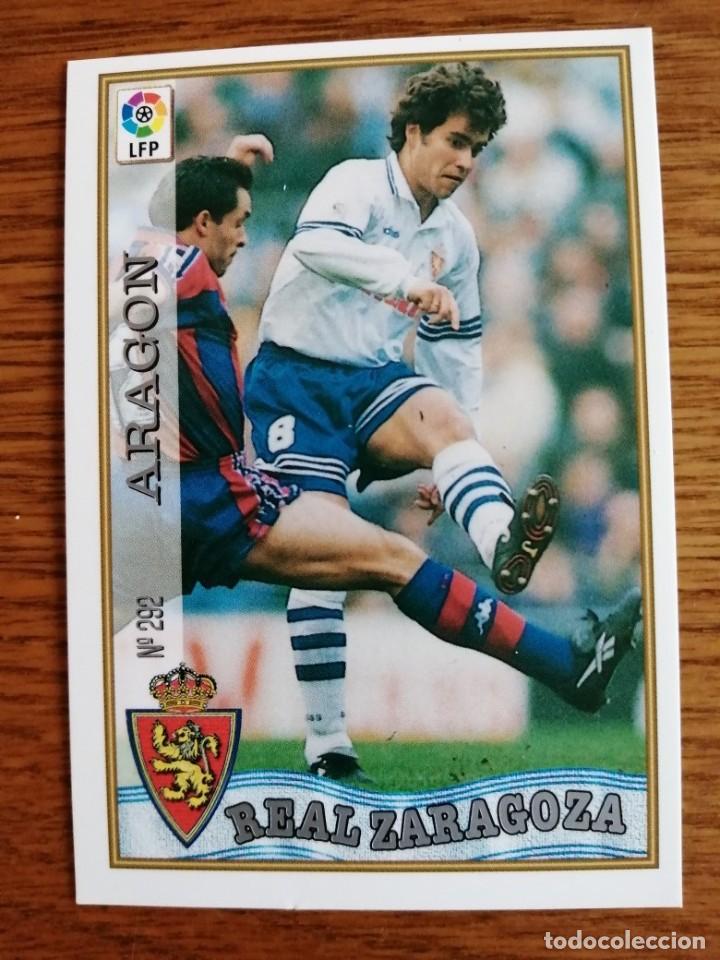 Figurine di Calcio: MUNDICROMO 1997 1998 ZARAGOZA ARAGON N&Uacute;MERO 292