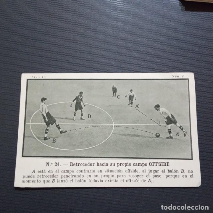 Football Stickers: RETOCEDER HACIA SU PROPIO CMAPO OFFSIDE CEREGUMIL LIGA CROMO FUTBOL - RF0 - 21