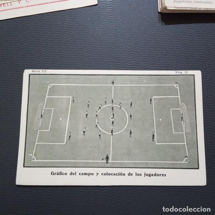 Football Stickers: GRAFICO DEL CAMPO Y COLOCACION DE LOS JUGADORES CEREGUMIL LIGA CROMO FUTBOL - RF0 - 23