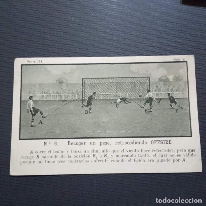 Football Stickers: RECORGER UN PASE RETROCEDIENDO OFFSIDE CEREGUMIL LIGA CROMO FUTBOL - RF0 - 6 B