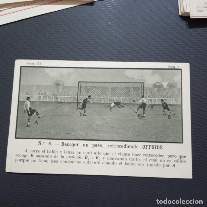 Football Stickers: RECORGER UN PASE RETROCEDIENDO OFFSIDE CEREGUMIL LIGA CROMO FUTBOL - RF0 - 6 C
