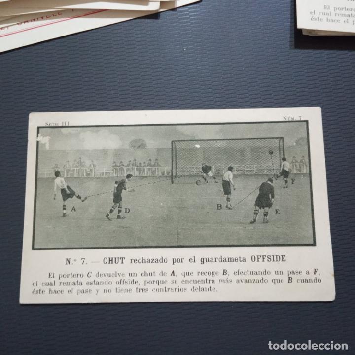Football Stickers: CHUT RECHAZO POR EL GUARDAMETA OFFSIDE CEREGUMIL LIGA CROMO FUTBOL - RF0 - 7 B