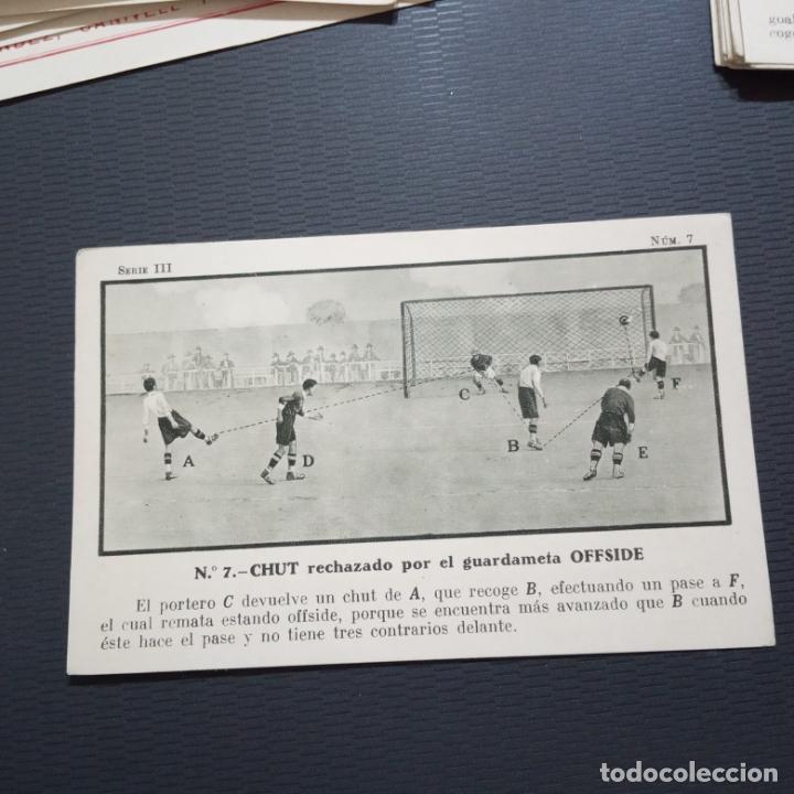 Football Stickers: CHUT RECHAZADO POR EL GUARDAMETA OFFSIDE CEREGUMIL LIGA CROMO FUTBOL - RF0 - 7 C