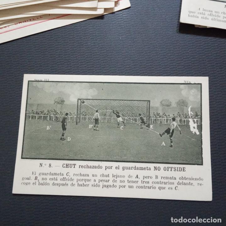 Football Stickers: CHUT RECHAZADO POR EL GUARDAMETA NO OFFSIDE CEREGUMIL LIGA CROMO FUTBOL - RF0 - 8 B