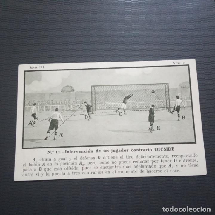 Football Stickers: INTERVALO DE UN JUGADOR CONTRARIO OFFSIDE CEREGUMIL LIGA CROMO FUTBOL - RF0 - 11 E