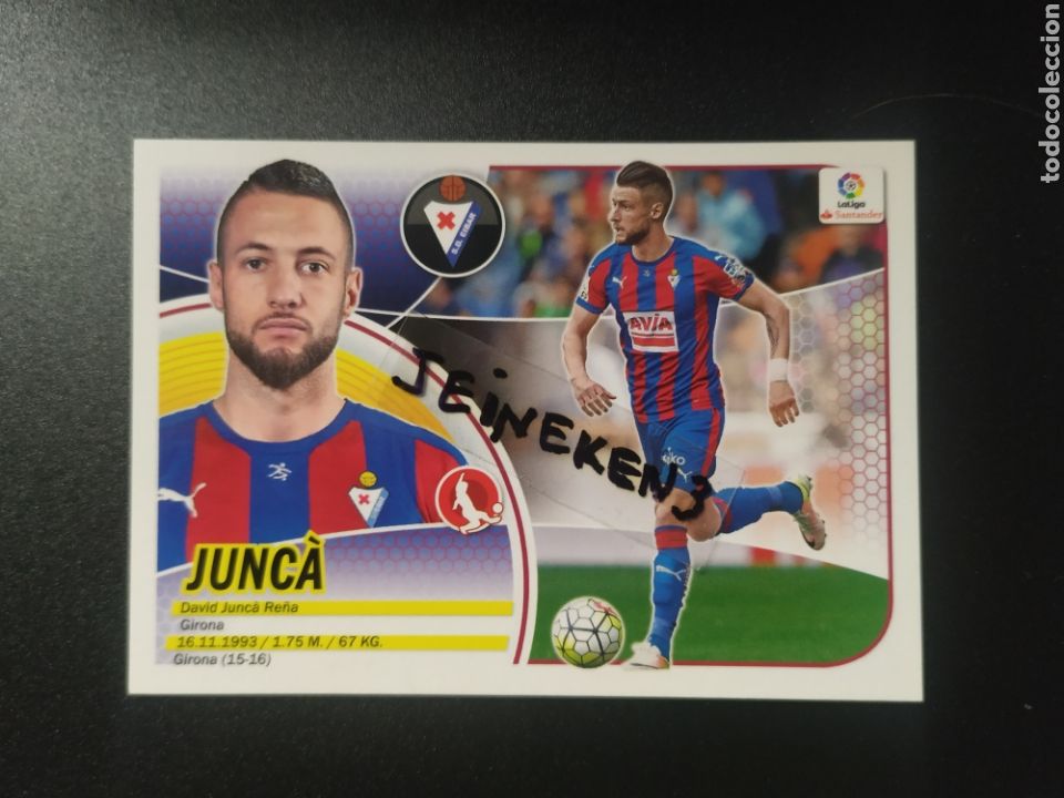 Cromos de f&uacute;tbol: Este 2016/17 7A Junca &Eacute;ibar - Foto 1