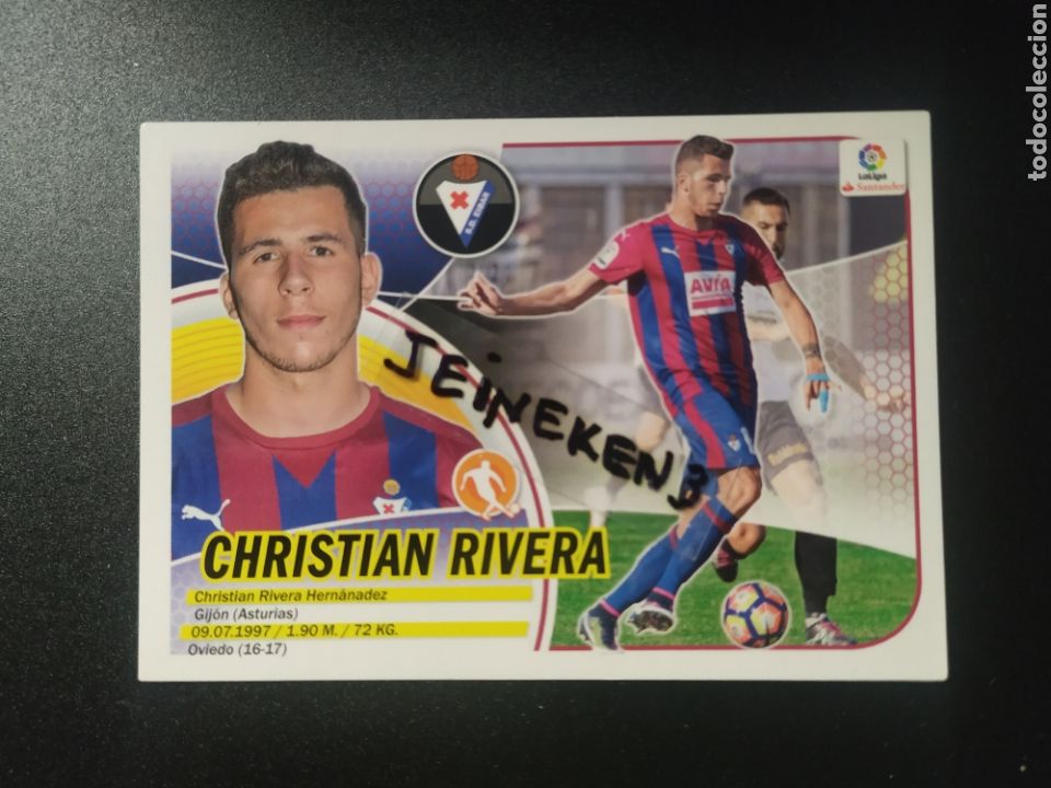 Cromos de f&uacute;tbol: Este 2016/17 11B Christian Rivera &Eacute;ibar - Foto 1