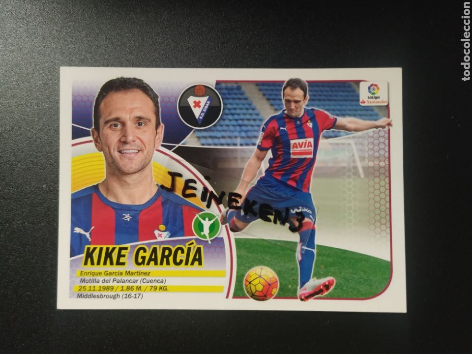 Cromos de f&uacute;tbol: Este 2016/17 15 Kike Garc&iacute;a &Eacute;ibar - Foto 1