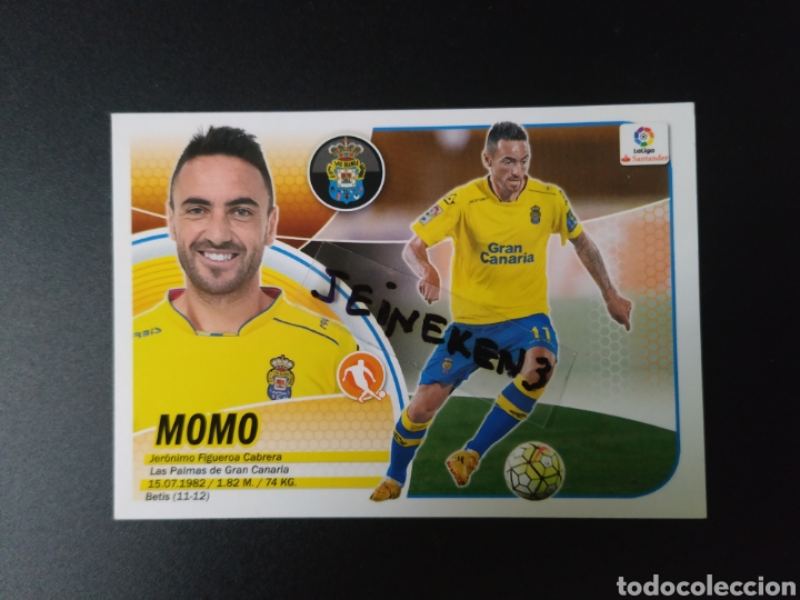 Cromos de f&uacute;tbol: Este 2016/17 13 Momo Las Palmas - Foto 1