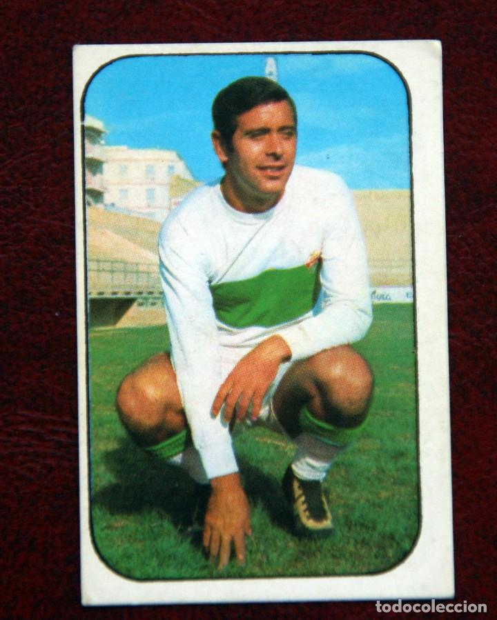 Cromos de f&uacute;tbol: ED. ESTE 76-77. JAIME CANO ELCHE. NUNCA PEGADO - Foto 1