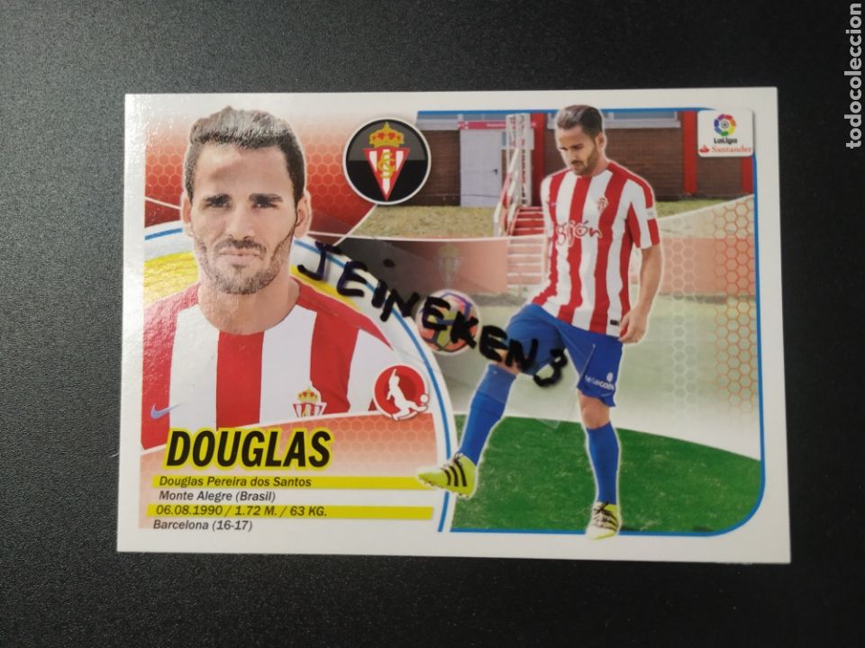 Cromos de f&uacute;tbol: Este 2016/17 3 BIS Douglas (Coloca) Sporting - Foto 1