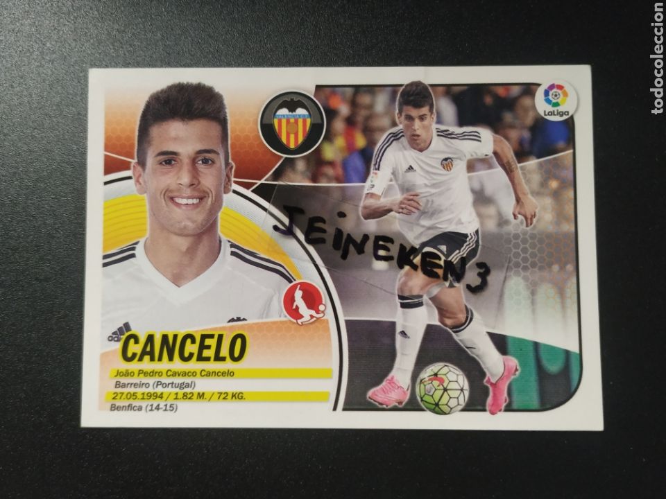 Cromos de f&uacute;tbol: Este 2016/17 3 Cancelo Valencia - Foto 1