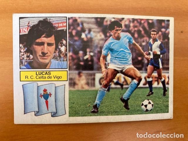Cromos de f&uacute;tbol: LUCAS CELTA 1982-83 ESTE NUNCA PEGADO - Foto 1