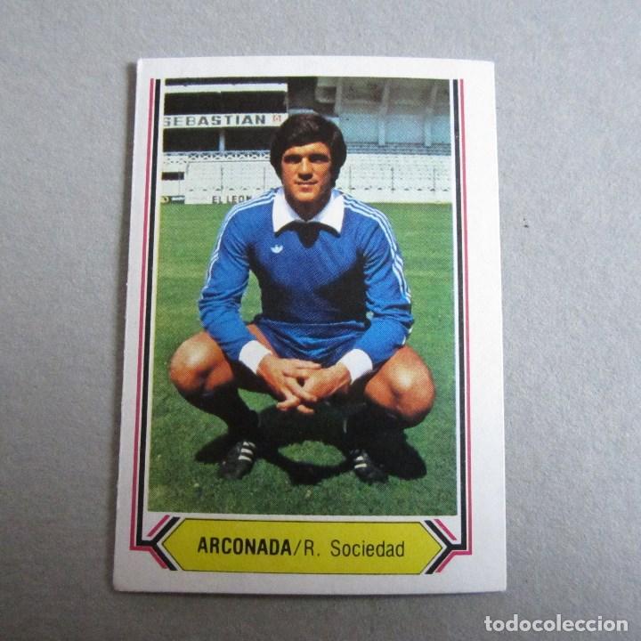 Cromos de Futebol: EDICIONES ESTE. NUEVO LIGA 80-81. ARCONADA-REAL SOCIEDAD.
