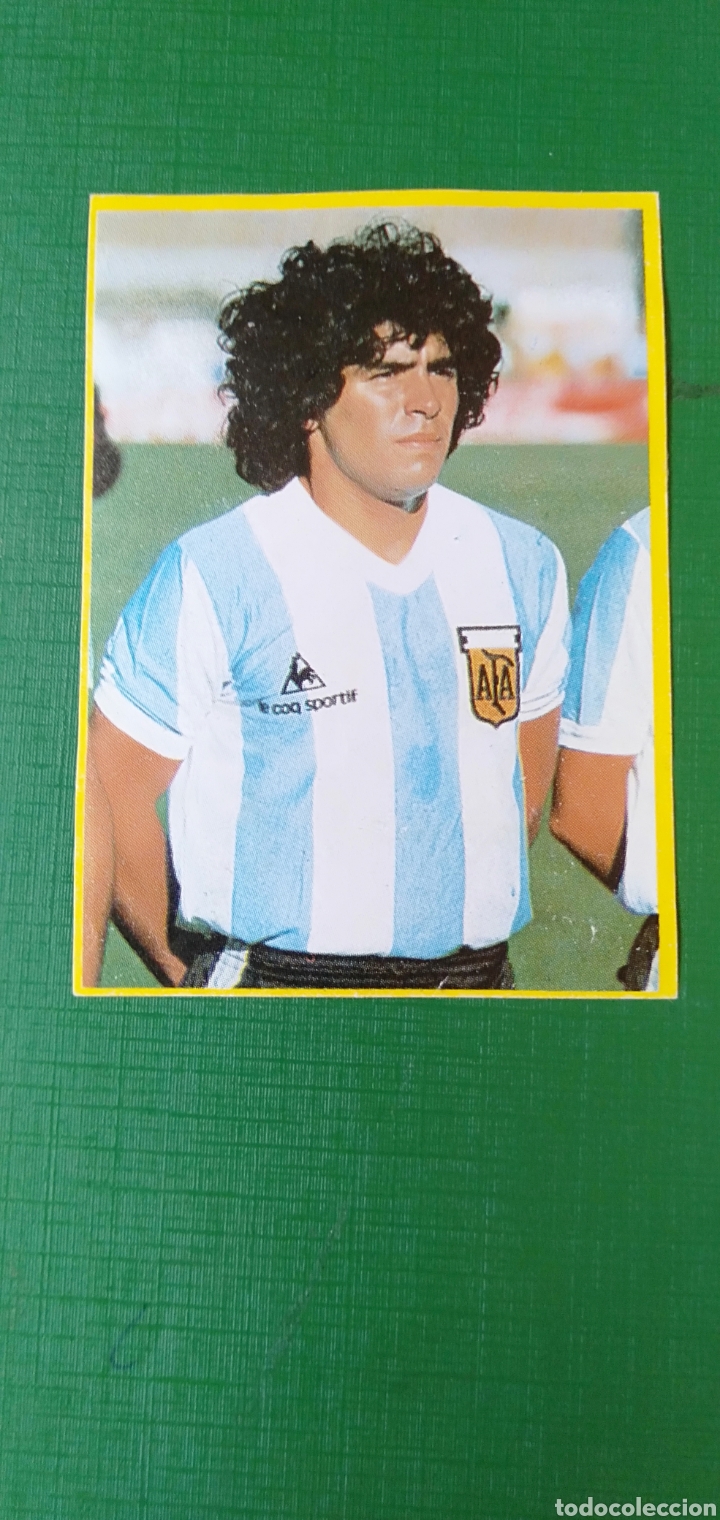 Cromos de F&uacute;tbol: MARADONA N&deg; 94 FUTBOL EN ACCI&Oacute;N 1982 RECUPERADO