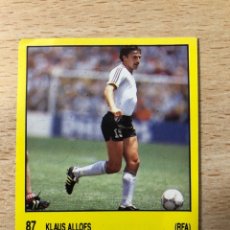 Cromos de Fútbol: # 87 KLAUS ALLOFS SUPERSPORT 1988 ALEMANIA, SIN PEGAR. Lote 229131095