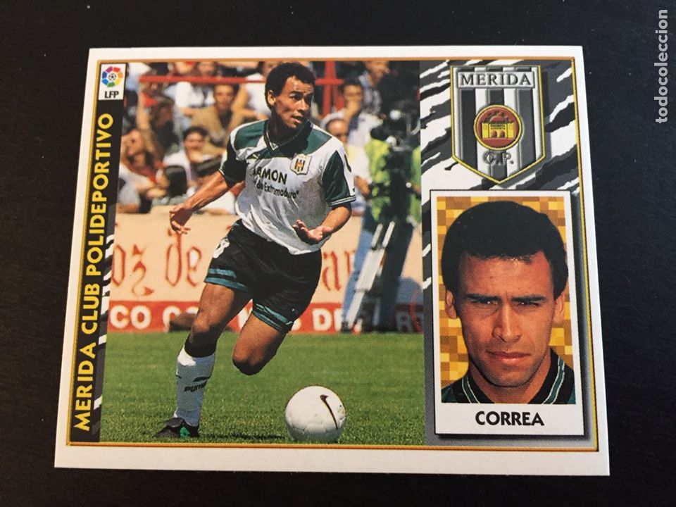 Cromos de f&uacute;tbol: CORREA - M&eacute;rida - 97 98 1997 1998 - Ediciones ESTE - nunca pegado - Foto 1