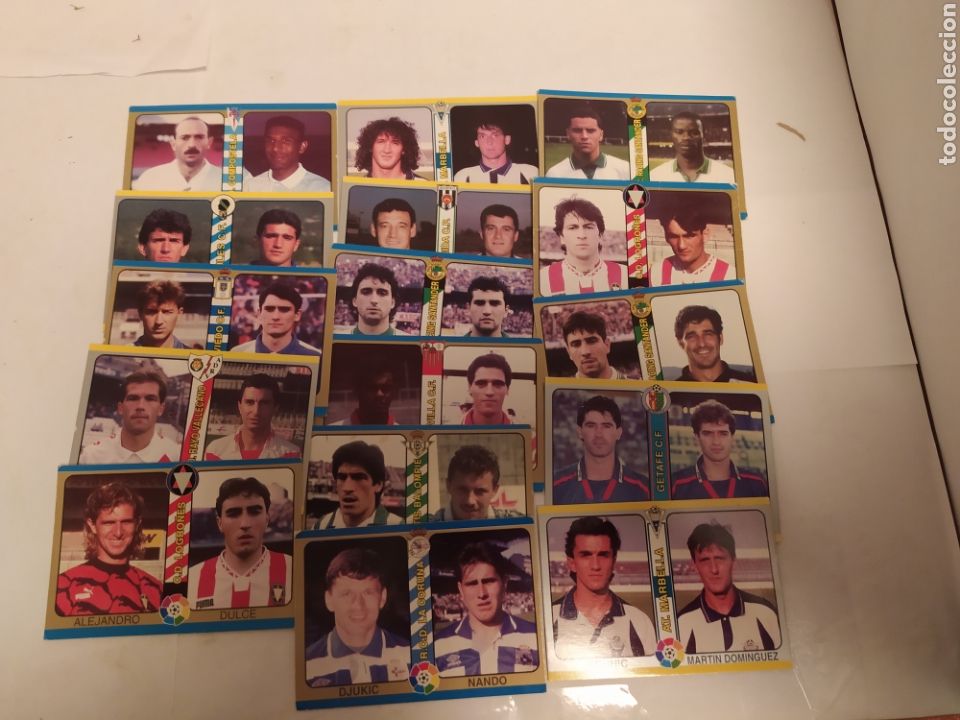 Cromos de F&uacute;tbol: Cromos f&uacute;tbol total Liga 1995 MC Sports