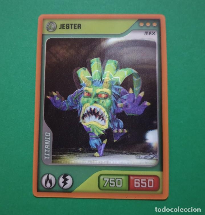 Cromos de f&uacute;tbol: 111 JESTER (TITANIO) - INVIZIMALS 2009/2014 - Foto 1