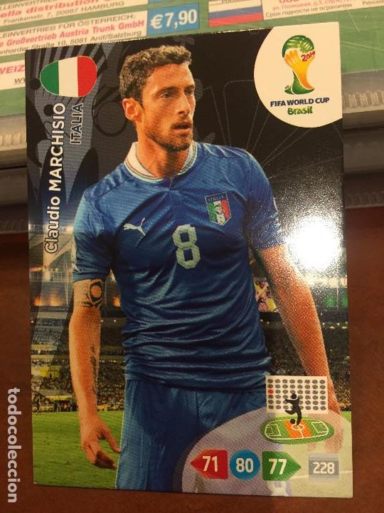 Figurine di Calcio: adrenalyn mundial brasil 2014 marchisio italia