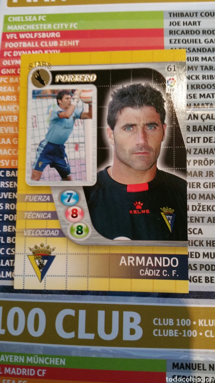 Cromos de f&uacute;tbol: Armando derbi total - Foto 1