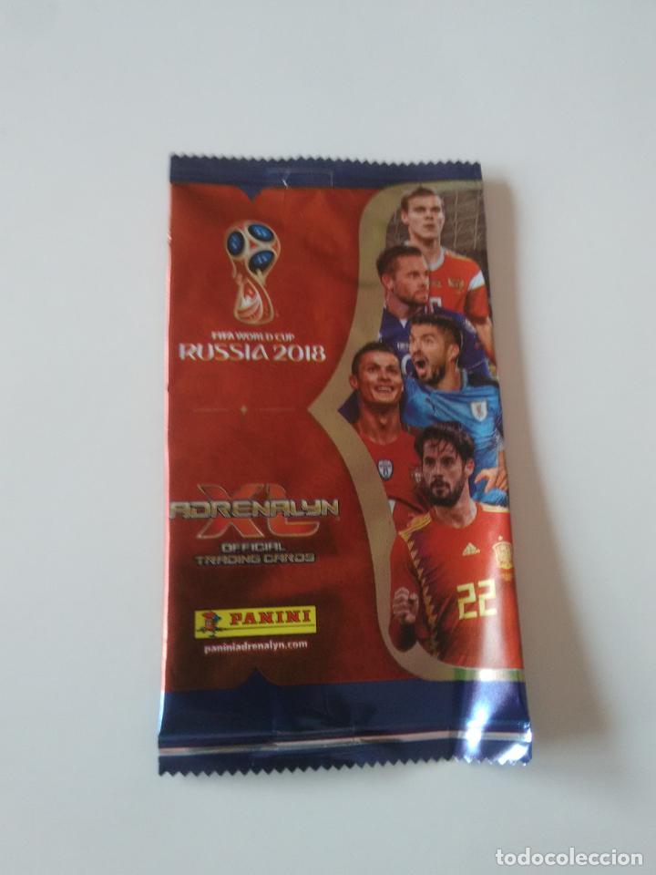 Cromos de F&uacute;tbol: SOBRE CROMOS VAC&Iacute;O WORLD CUP RUSIA 2018 PANINI MUNDIAL F&Uacute;TBOL RUSIA 18 ADRENALYN ISCO SU&Aacute;REZ CR7