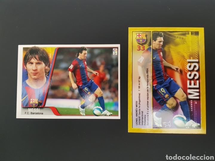Cromos de f&uacute;tbol: MESSI 33 EDICIONES ESTADIO 2007-2008 BARCELONA - Foto 1