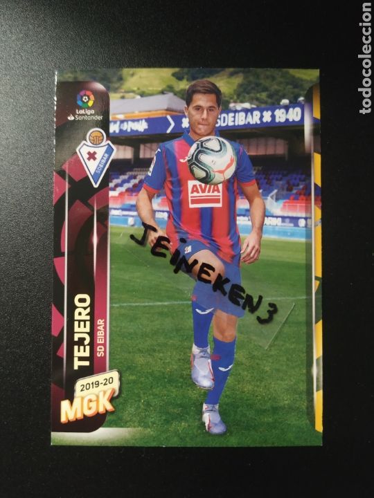 Cromos de f&uacute;tbol: Megacracks 2019/20 112 Tejero &Eacute;ibar - Foto 1
