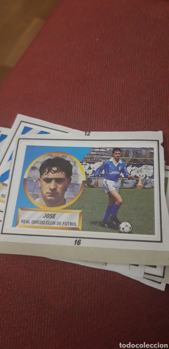 Cromos de F&uacute;tbol: Jose sevilla este 88 89 1988 1989 recortado