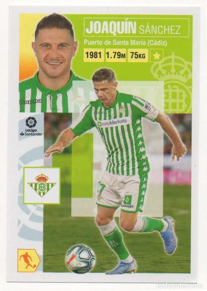 Cromos de f&uacute;tbol: ESTE 20-21 JOAQU&Iacute;N. NUEVO. - Foto 1