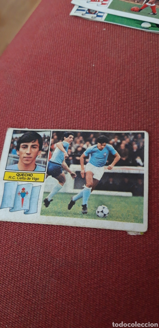 Cromos de f&uacute;tbol: Quecho celta este 83 82 1982 1983 despegado - Foto 1