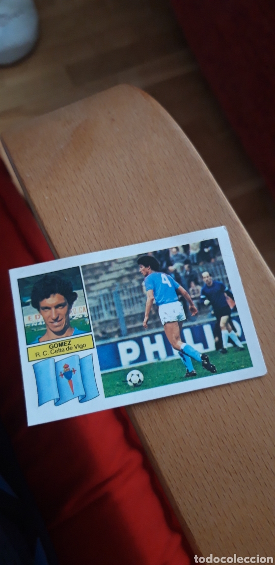 Cromos de f&uacute;tbol: Gomez celta este 83 82 1982 1983 despegado - Foto 1
