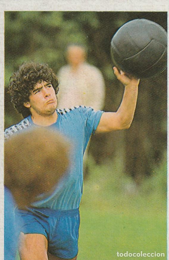 Cromos de F&uacute;tbol: 9712 -CROMO NUEVO MARADONA SUS DRIBLINGS SUS GOLES LIGA 84 85 CROMOESPORT MARADONA