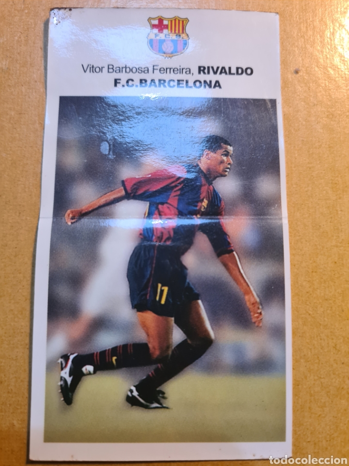 Cromos de f&uacute;tbol: LIGA 98 99 . BOLLYCAO RIVALDO