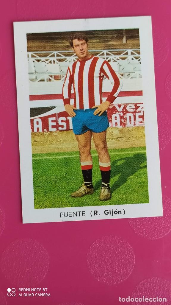Fu&szlig;ball-Sticker: PUENTE SPORTING GIJON FHER 70 71 1970 1971 RECUPERADO